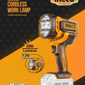 INGCO CWLI2088 20V Cordless Work Lamp